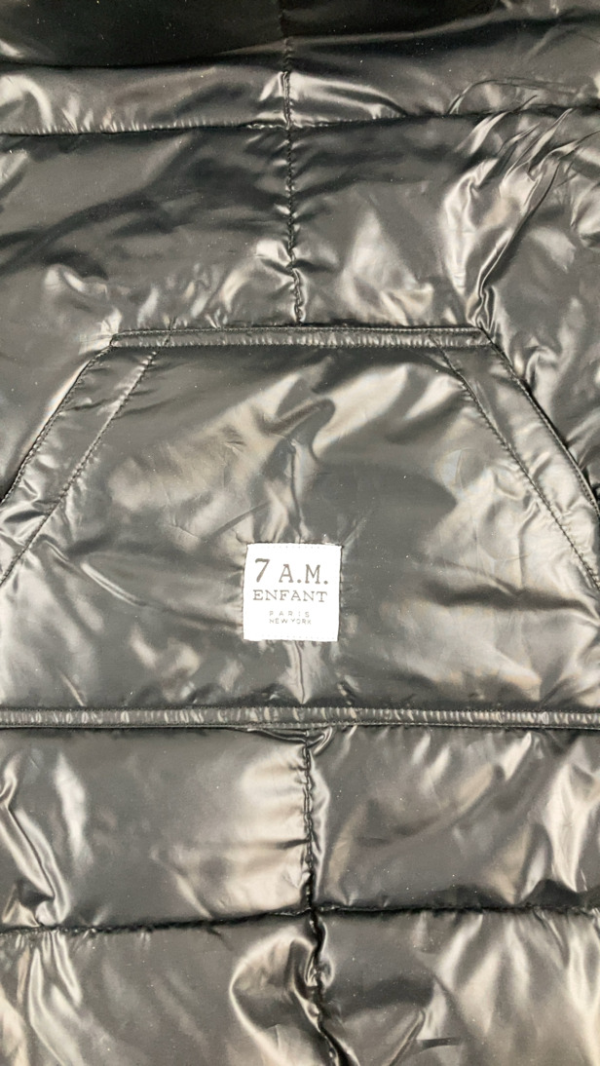 7 A.M. Enfant Easy Cover Fleece, Black Online now - Image 3