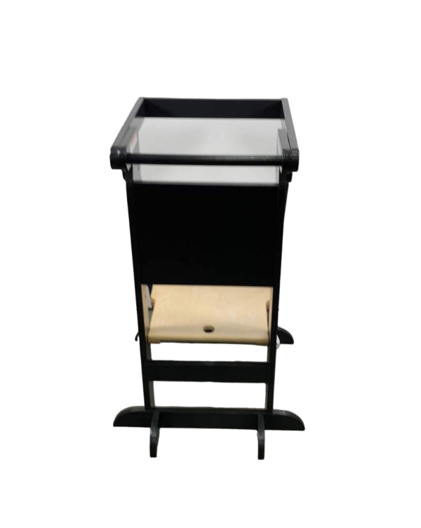 Little Partners Learn ‘N Fold Learning Tower, Charcoal Natural Online Sale - Image 3
