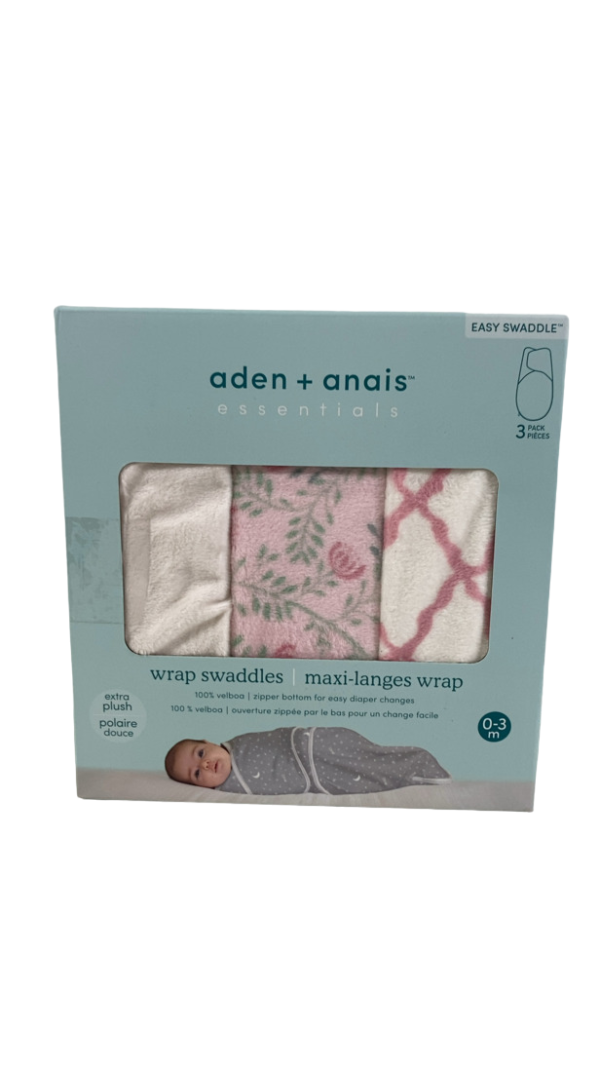 Aden + Anais Essentials Easy Wrap Swaddle, 3 Pack, Arts and Crafts, Small (0-3 Months) Online