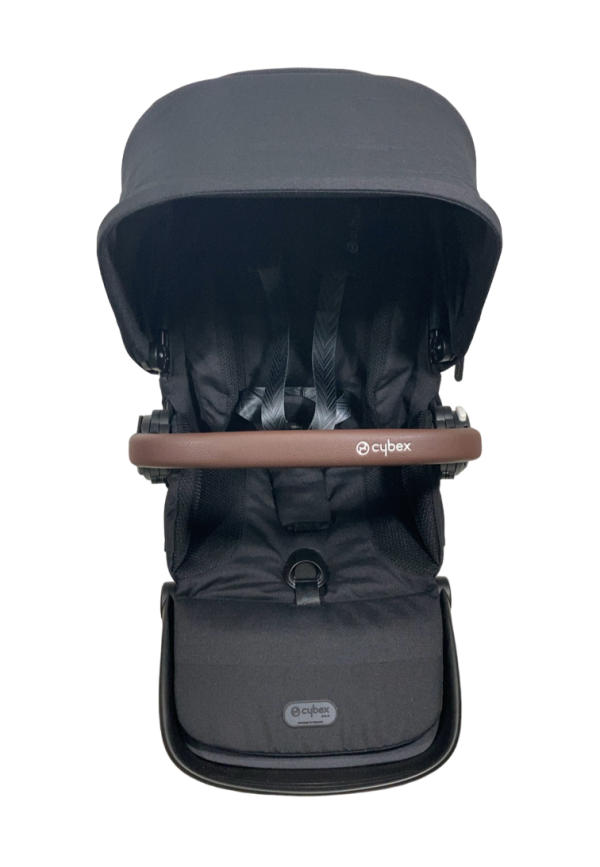 Cybex Gazelle S Seat Unit, Moon Black, Black Frame For Sale - Image 4