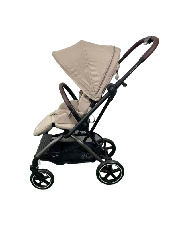 Cybex Eezy S Twist+2 Stroller, 2024, Almond Beige Supply - Image 4