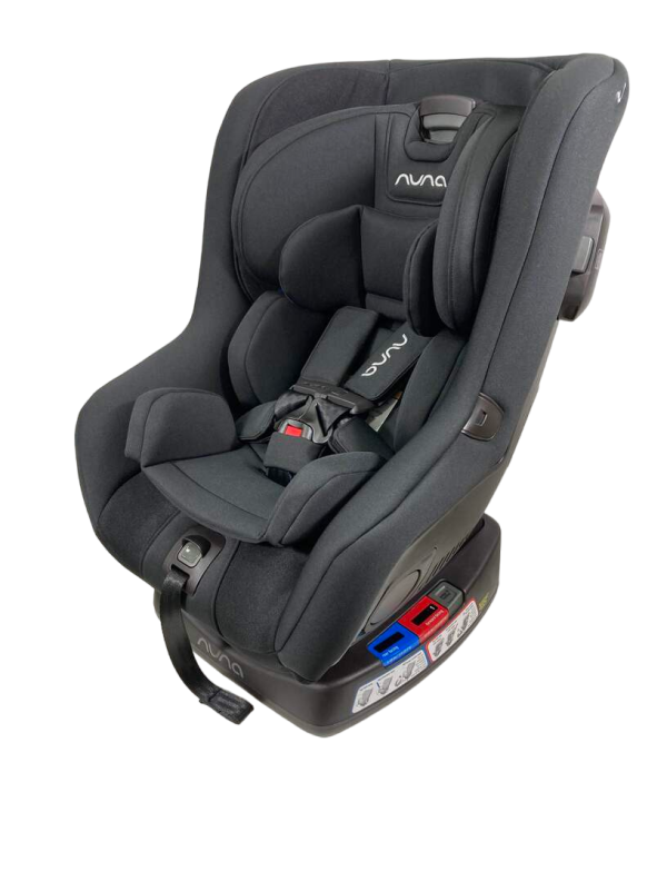 Nuna RAVA Convertible Car Seat, 2023, Caviar Online