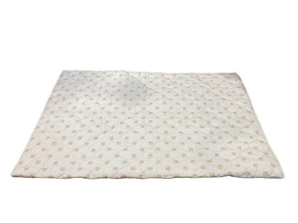 Toki Mats Picnic Blanket Epic Size 60 x 84 , Rainbow Stamp Cream on Sale