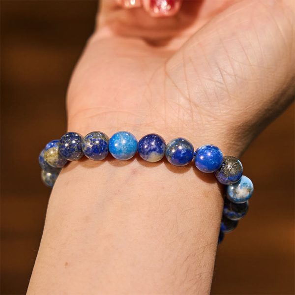 Buddha Stone Lazurite Positive Balance Bracelet Online Sale - Image 5