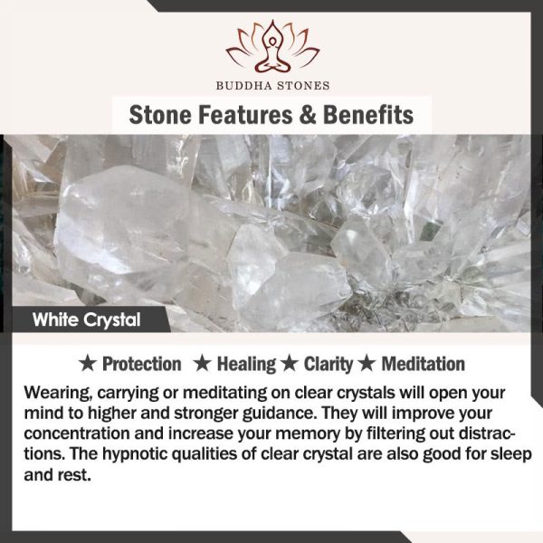 Buddha Stones 925 Sterling Silver White Crystal Double Plum Blossom Flower Adjustable Protection Ring Discount - Image 5